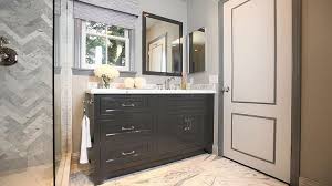 Dining tables come in various styles, design, and materials. Gray Door Moldings Contemporary Bathroom Jeff Lewis Design