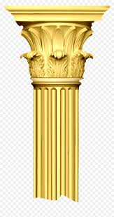 gold pillar chapiteau piedestal grece antique images pillar design hd png download vhv gold pillar chapiteau piedestal grece