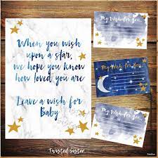 Baby Shower Wishes For Baby Baby Shower Wishing Well Baby Etsy Baby Shower Wishes Wishing Well Baby Shower Twinkle Twinkle Baby Shower