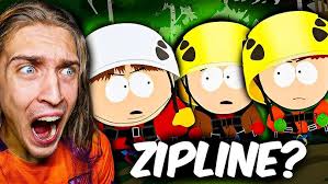 COLLEGE STUDENT REACTS TO SOUTH PARK- I SHOULD'VE NEVER GONE ZIP LINING  (season 16 ep 6 )