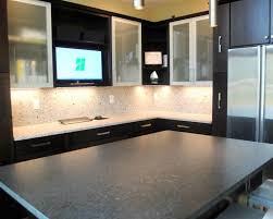 Buy backsplash with metal veneer. Maple Rohe Espresso Cabinets Silver Pearl Granite Silestone Quartz Backsplash Kitchen Other By Hatchett Design Remodel Houzz