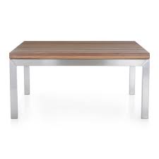 Shop wayfair for the best square parsons table. Parsons Reclaimed Wood Top Stainless Steel Base 36x36 Square Coffee Table Coffee Table Coffee Table Square Table