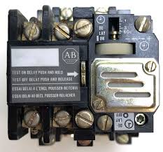 Coils for pneumatic timers are drawn similar to relay coils except that td is usually included in the label. Allen Bradley 700 Nt Pneumatic Time Delay Unit W 700 N400a1 Ac Relay Z4 Electrical Power And Control Consultants