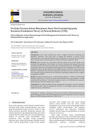 Soal & jawaban bab manajemen ( pilgan, essay, portofolio) demikian 35 soal pengantar manajemen yang terdiri dari soal pilihan ganda/ pilgan (multiple choice), dan soal essay (uraian). Pdf Perilaku Perawat Dalam Manajemen Nyeri Non Farmakologi Pada Neonatus Pendekatan Theory Of Planned Behavior Tpb