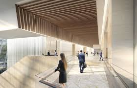 30 Hudson Yards Upper Lobby Hudson Yards Supertall Office Space