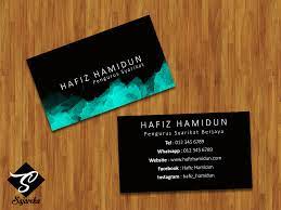 Contoh kalimat rujukan atau contoh kata rujukan. Standard Kad Bisnes Peribadi 1