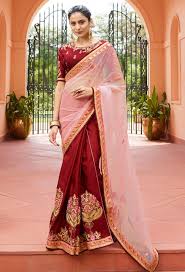 Find great deals on ebay for maroon saree. 65 Maroon Color Sarees Ideas Saree Saree Designs Fashion