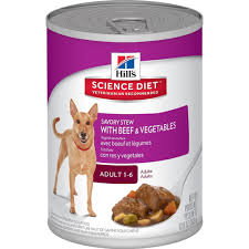 Hills Science Diet Adult Wet Dog Food Savory Stew With Beef