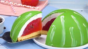 (this may end up being more or less than the 3/4 cup listed in the ingredients.) add to remaining ingredients and mix to combine. Perfektes Dessert Fur Den Sommer Wassermelone Als Kuchen Leckerschmecker
