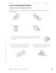 Maybe you would like to learn more about one of these? Lesson 4 Surface Area Of Triangular Prisms Answer Key Lesson 4 Surface Area Of Triangular Prisms