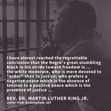 Rev Dr William J Barber Ii On Twitter Jail Quote Mlk Quotes Positive Peace