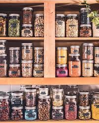 13 Decorative Organization Ideas For People Who Have A Lot Of Stuff In 2020 Kitchen Organisation Pantry Organisation Jar Storage