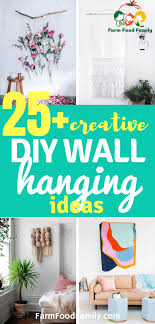Diy home decor ideas wall hanging. 25 Inexpensive Wall Hanging Decor Ideas And Designs For 2021