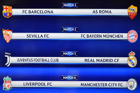 Relive the best of the action with this matchday moments recap, as spurs all match of quarter final leg 1 of 2 all goals highlights champions league 2019. Uefa Champions League On Twitter Throwback Quarter Final Draws Can You Name All 4 Seasons Ucl