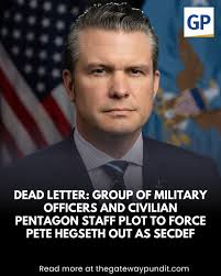 Read https://tgpne.ws/MilitaryPlotHegseth The Daily Mail reported Wednesday 