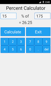 Kemudian hasil dari 15 tadi tolak dengan harga asal (rm100). Kalkulator Peratus 3 9 Muat Turun Apk Android Aptoide