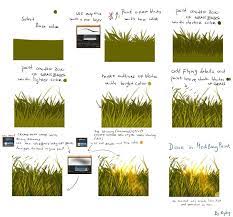 Very Easy Grass Tutorial Grass Painting Digital Painting Tutorials Grass Drawing