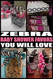 Among the oodles of adorable ideas for decorating & favor ideas. Zebra Baby Shower Favors