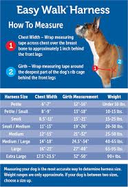 Premier Easy Walk Dog Harness Size Chart Www