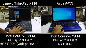 The last update driver can download now. Lenovo Thinkpad X230 Vs Asus A43s Laptop Mana Lebih Laju Lenovo Lenovo Thinkpad Asus