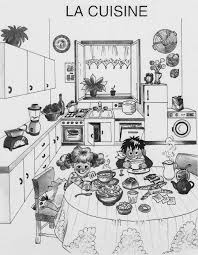Cuisine Image A Decrire Upe2a Fle Vocabulaire