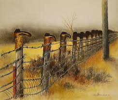 Wire, when installed correctly, will last for 3. Welcome Painting By Joy Bradley