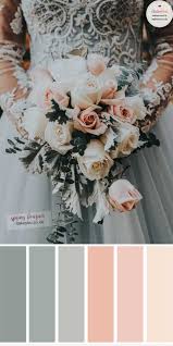 Modern colourful spring flowers for wedding at wild by tart wedding venue with wedding trousers suit for ladies by pink palms and elena popa photography. Spring Wedding Bouquet Colors Sage And Peach Wedding Colors