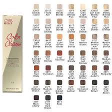 wella color charm chart