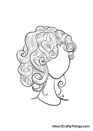 Maybe you would like to learn more about one of these? Curly Hair Drawing How To Draw Curly Hair Step By Step