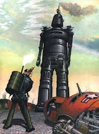 Steam Wars Larry Blamire Vintage Robots Retro Futurism Science Fiction Art