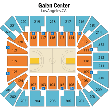 usc galen center los angeles tickets schedule seating