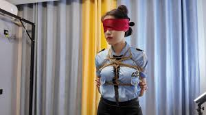 BoundHub - Chinese policewoman bondage