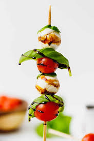 This is the case with many reception and cocktail party events. Caprese Skewers With Balsamic Glaze Recipe