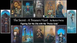 Maybe you would like to learn more about one of these? E2 The Secret A Treasure Hunt By Byron Preiss Finding The City With My Preiss Code Youtube