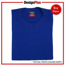 Designplus Active Life Plain Roundneck Basic Unisex T Shirt 100 Combed Cotton Royal Blue Shirt Tshirt Plain Tee Tees Mens T Shirt Shirts For Men