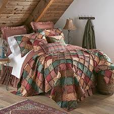 You might also like this photos. Donna Sharp Twin Bedding Set 2 Piece Campfire Lodge Quilt Set With Twin Quilt And One Standard Pillow Sham Machine Farmhouse Goals