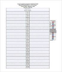If you have a breaker that is not letting voltage pass. Electrical Panel Schedule Template 8 Free Word Excel Pdf Format Download Http Trinotherapeutics Co Breaker Box Labels Circuit Breaker Panel Breaker Box