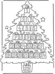 Advent Christmas Tree Coloring Page Christmas Tree Coloring Page Christmas Advent Christmas Coloring Pages