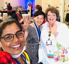 Leadership means reaching out through collaborations across borders and  oceans.'