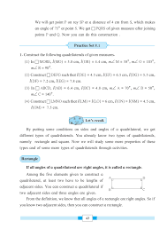 New vocabulary quadrilateral rectangle square parallelogram rhombus trapezoid the figure below is a algebra find the value of x in each quadrilateral. Maths Text Book Std Viii Pages 51 100 Flip Pdf Download Fliphtml5