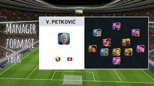 All posts tips video image option file patch help dear konami, myclub formation/tactics scouts spins. Review Manager Formasi 5 Bek V Petkovic Pes 2021 Mobile Youtube