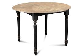 table ronde extensible en chene plateau 115 cm hellin table ronde bois mobilier de salon table ronde