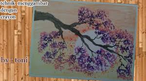 Assalamualaikum.temankali ini lukisannya mengambil tema pohon bunga sakurasemoga dapat menghibur kita semua dan menambah wawasan kita dalam melukis. Cara Menggambar Mudah Dan Indah Menggunakan Crayon Oil Pastel Drawing Cara Menggambar Seni Pendidikan