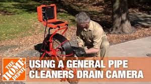 X 5.5mm inspection camera cable. General Pipe Cleaners Drain Camera The Home Depot Rental Youtube