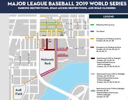 25, 2020, in san francisco, calif. Nats Park Road Closures Parking Info Announced For World Series Wtop