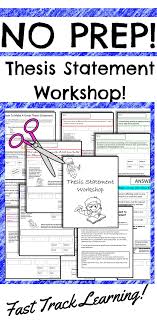 Take The Fast Track To Teaching Thesis Statement For Argumentative Essay Writing In This Fun En Thesis Statement Persuasive Writing Writing A Thesis Statement
