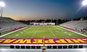 Central Michigan Chippewas Kelly Shorts Football Stadium