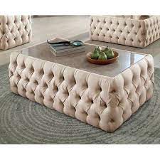 Rectangle coffee table tufted top sofa fabrics. Three Posts Gowans Coffee Table Reviews Wayfair Mobilya Fikirleri Kahve Masasi Dekor