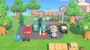 I Made A Mini Ok Motors Gas Station At The Front Of My Island Full Service Sorry One Animal Crossing Villagers Animal Crossing Characters Animal Crossing Qr
