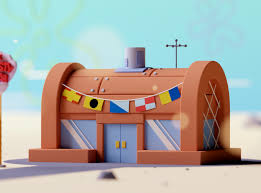 The Krusty Krab Dribbble Design 3d Illustration The Incredibles